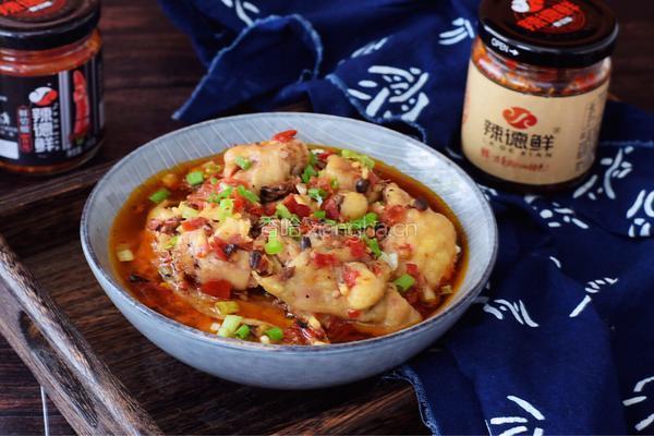 辣椒香菇酱蒸鸡肉的做法图解12