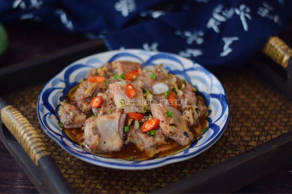 豆豉蒸排骨的做法图解8