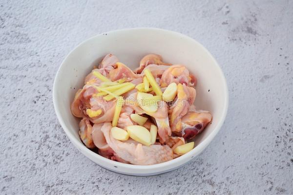 香菇蒸鸡的做法图解5