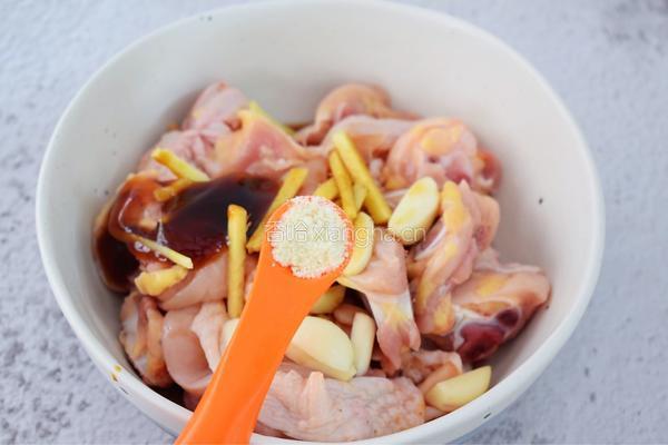 香菇蒸鸡的做法图解8