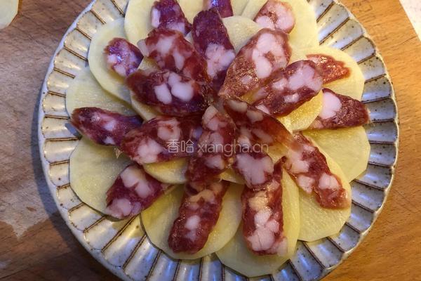 腊肠蒸土豆的做法图解6