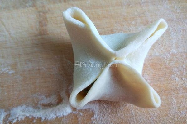  花开四季 蔬菜虾仁蒸饺的做法图解9