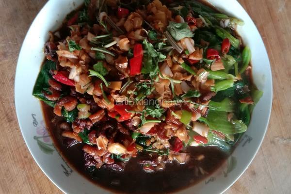 蒜蓉海米小油菜的做法图解5
