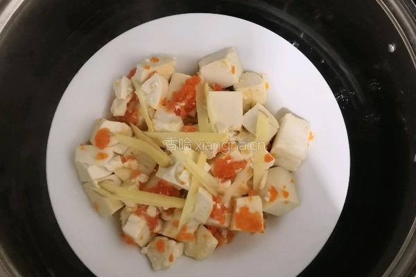 咸蛋黄豆腐的做法图解7