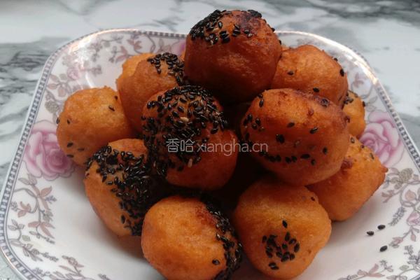 油炸红薯丸子的做法图解10