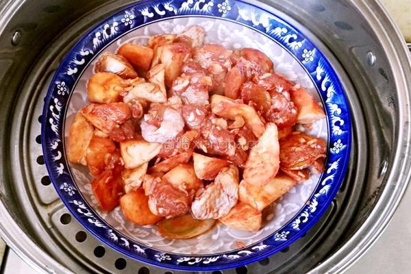 腐乳翅根蒸杏鲍菇的做法图解8
