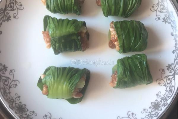 油麦菜卷肉的做法图解5