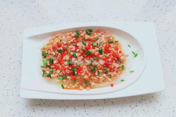 午餐肉蒸粉丝的做法图解9