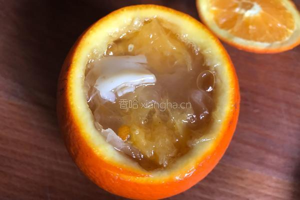 鲜橙银耳羹的做法图解7