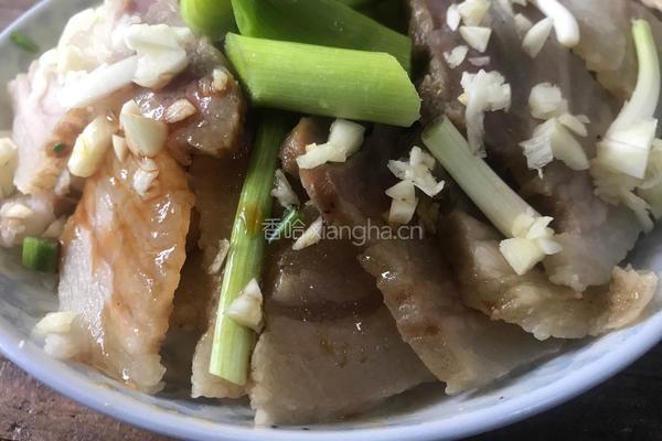 蒜香腊肉的做法图解6