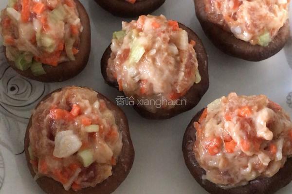 （蒸菜）香菇酿肉的做法图解9
