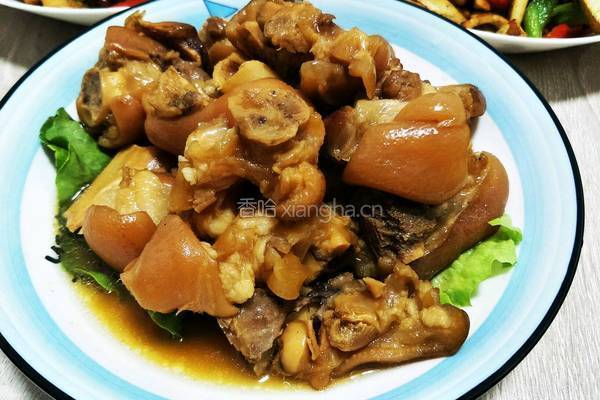 红烧猪手的做法图解6