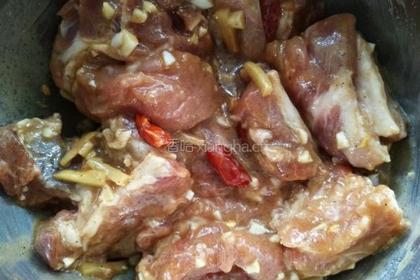 蒜香蒸排骨的做法图解4