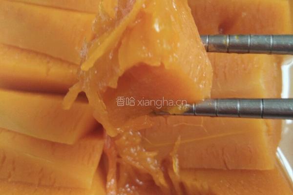 冰糖蒸南瓜的做法图解6