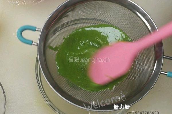 宝宝辅食系列～菠菜溶豆的做法图解5