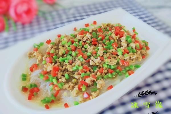 肉末蒸粉丝的做法图解11