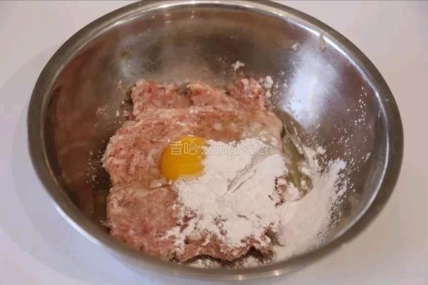 蒸肉丸的做法图解3