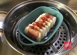 培根蒸豆腐的做法图解7
