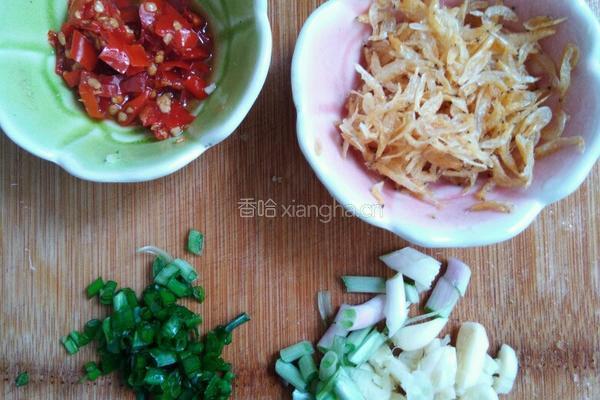 冬菜虾皮蒸茄子的做法图解3