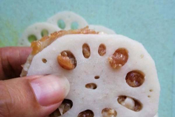 蒸藕夹的做法图解5