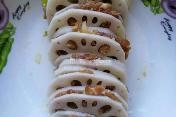 蒸藕夹的做法图解6