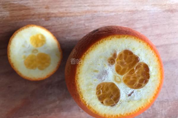 葧荠鲜橙盅的做法图解1