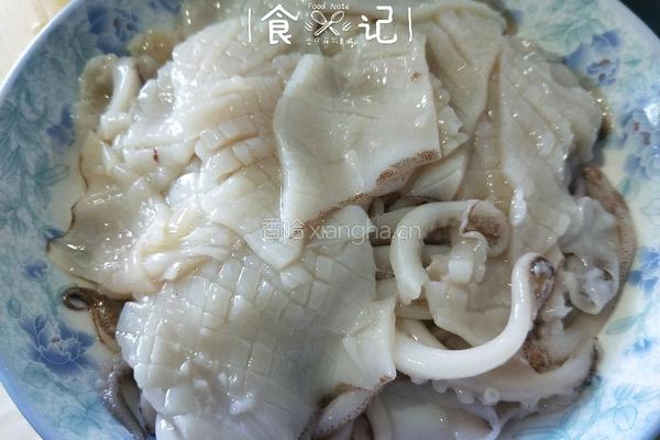 爆炒鱿鱼的做法图解4