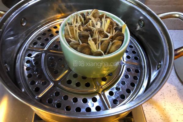 青红酒蒸蛏子的做法图解8