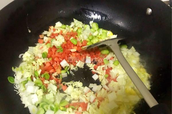 香哈牛肉酱炒馍花的做法图解10