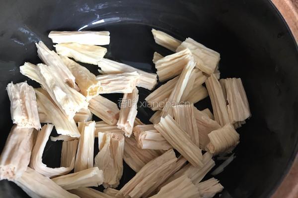 腐竹蒸排骨的做法图解4