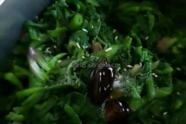 凉调辣菠菜的做法图解6