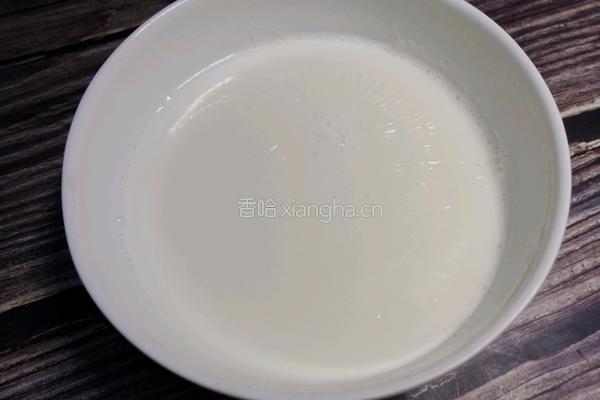＃蒸＃甜品双皮奶芒果的做法图解7