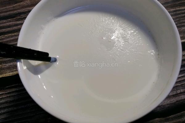 ＃蒸＃甜品双皮奶芒果的做法图解8