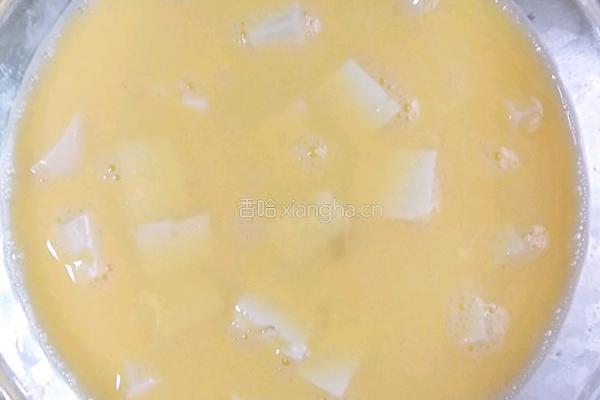 豆腐肉沫蛋羹的做法图解2