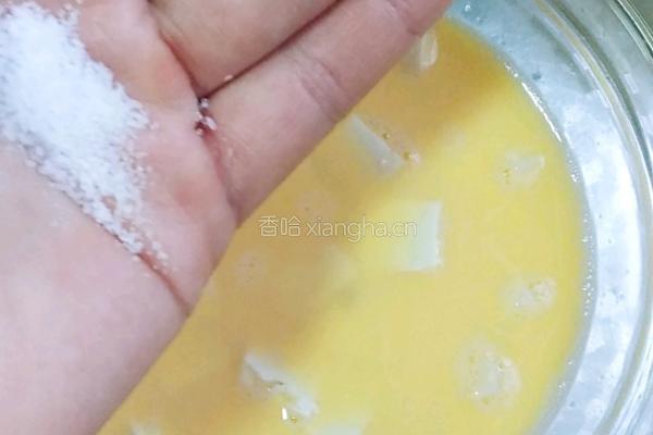 豆腐肉沫蛋羹的做法图解3