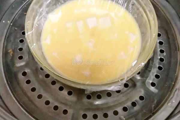 豆腐肉沫蛋羹的做法图解5