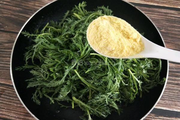 蒸茼蒿的做法图解5