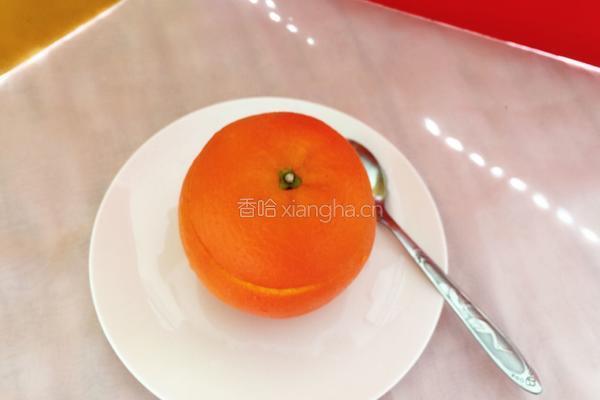 橙香养颜羹的做法图解8