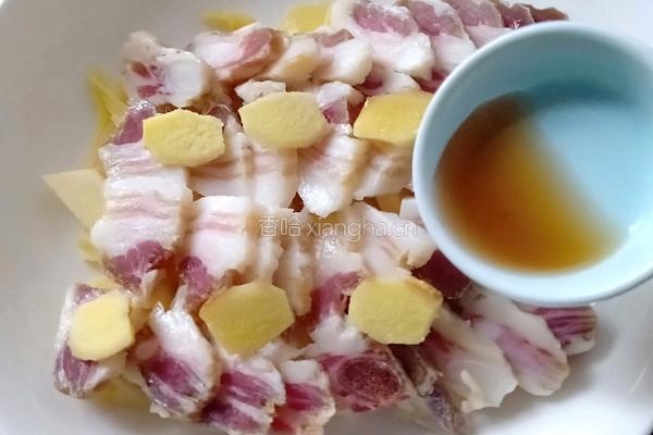 冬笋蒸咸肉的做法图解9