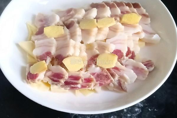 冬笋蒸咸肉的做法图解10