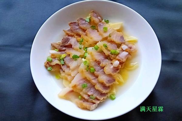 冬笋蒸咸肉的做法图解12