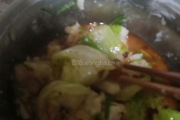 白菜包饭的做法图解10