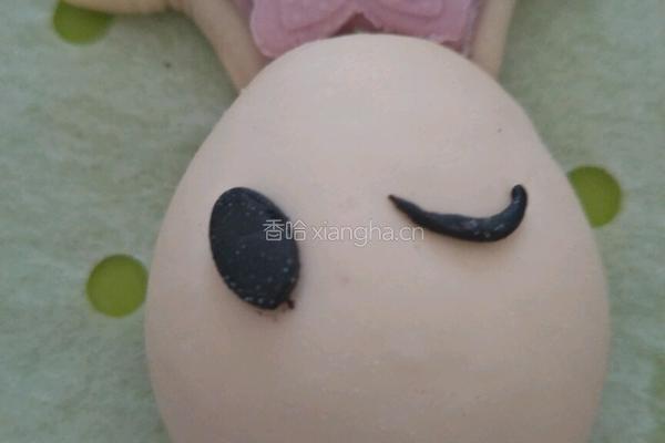 可爱的小白兔的做法图解10