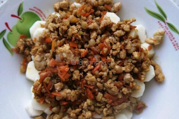 肉末山药的做法图解8