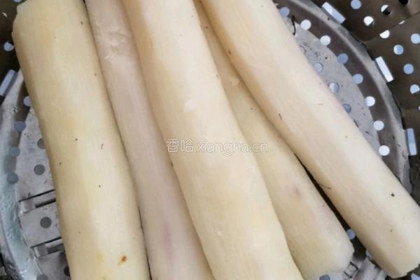 胭脂山药的做法图解1