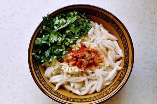 油泼剪刀面的做法图解7
