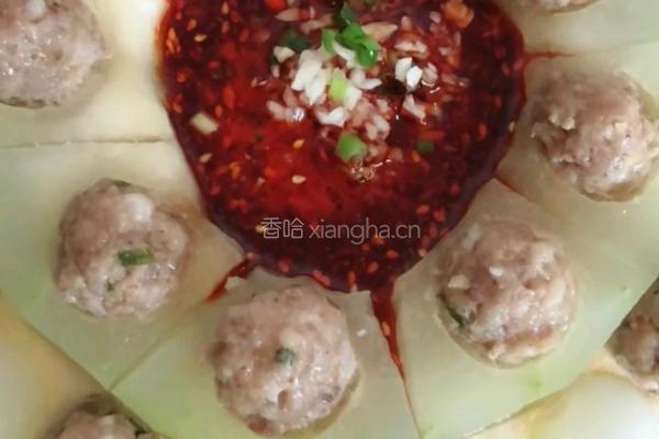 冬瓜蒸肉的做法图解5
