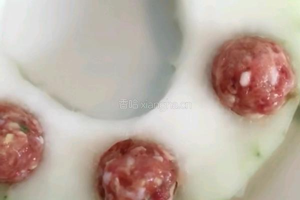 冬瓜蒸肉的做法图解3