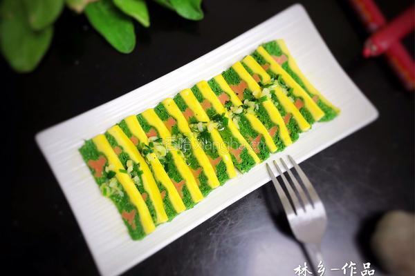 蒸花蛋的做法图解14