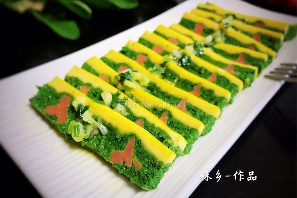 蒸花蛋的做法图解15